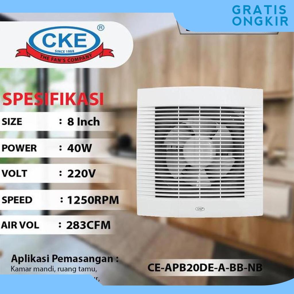 Exhaust Fan Plafon 8 Inch Hexos/Heksos/Ceiling Exhaust Cke