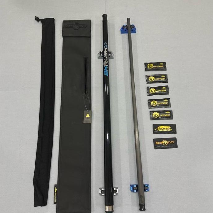 Stick Billiard Predator BK Rush No Wrap Break Only Baru