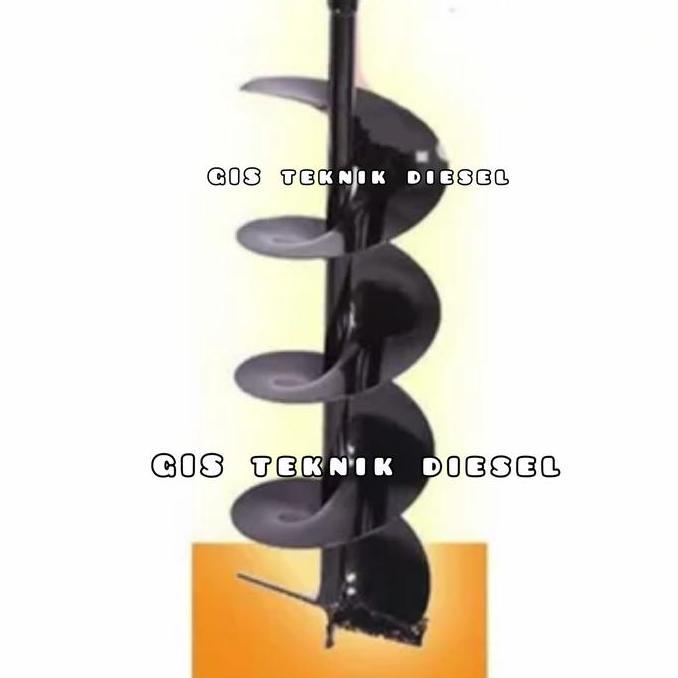 Mata Bor Tanah Earth Auger 8 Inch Drill 200mm 20cm