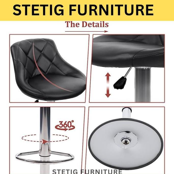 BEBAS ONGKIR - BARSTOOL MINIMALIS / KURSI BAR TINGGI / KURSI CAFE / FURNITURE KURSI / KURSI TINGGI /