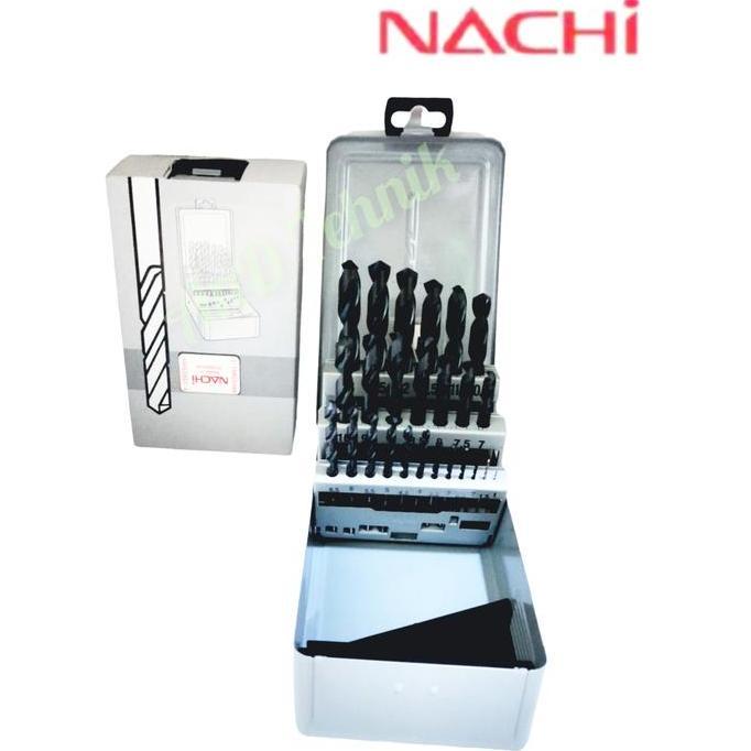 NACHI Mata Bor Set Besi 1-13MM 25Pcs Original