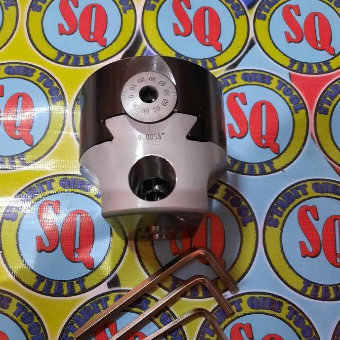 Boring Head 3 inch 75mm Kepala Milling korter Boring Up .for Hole 18mm