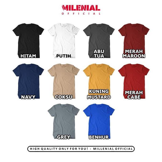 Kaos Pria Polos / Cotton Combed Polos 24S