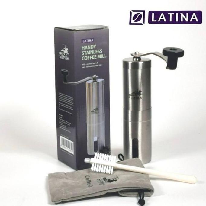 GRINDER MANUAL LATINA SUMBA / HAND GRINDER (PENGGILING KOPI MANUAL)