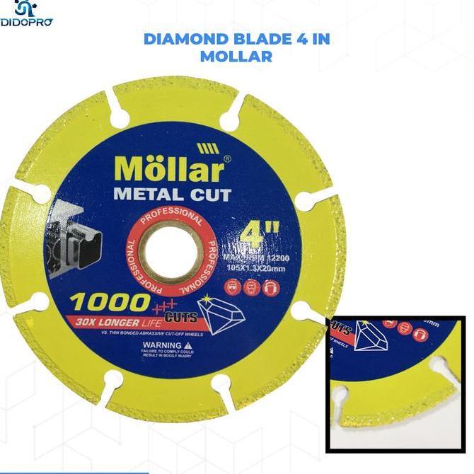 MOLLAR YELLOW MATA GERINDA POTONG BESI KERAMIK GRANIT DIAMOND WHEEL