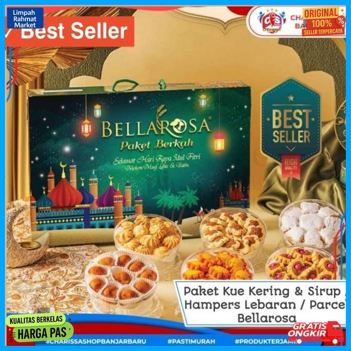 Exclusive Hampers Natal Murah Unik Lucu Antik - Paket Kue Kering & Sirup Bellarosa Lebaran / Parcel 