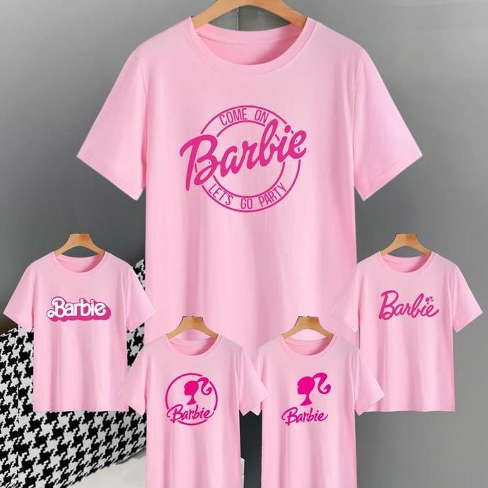 DS268 >> Kaos Premium Wanita KS859 Size XS S M L XL 2XL 3XL 4XL 5XL- Barbie