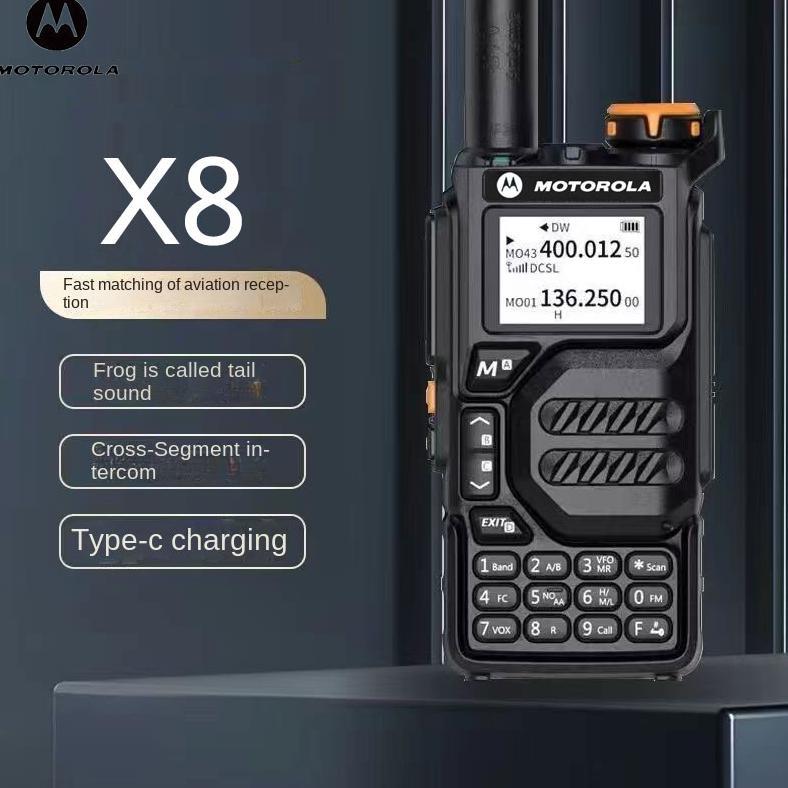 HT MOTOROLA X8 walkie talkie dua arah radio long range walkie talkie dua arah radio motorola dua ara