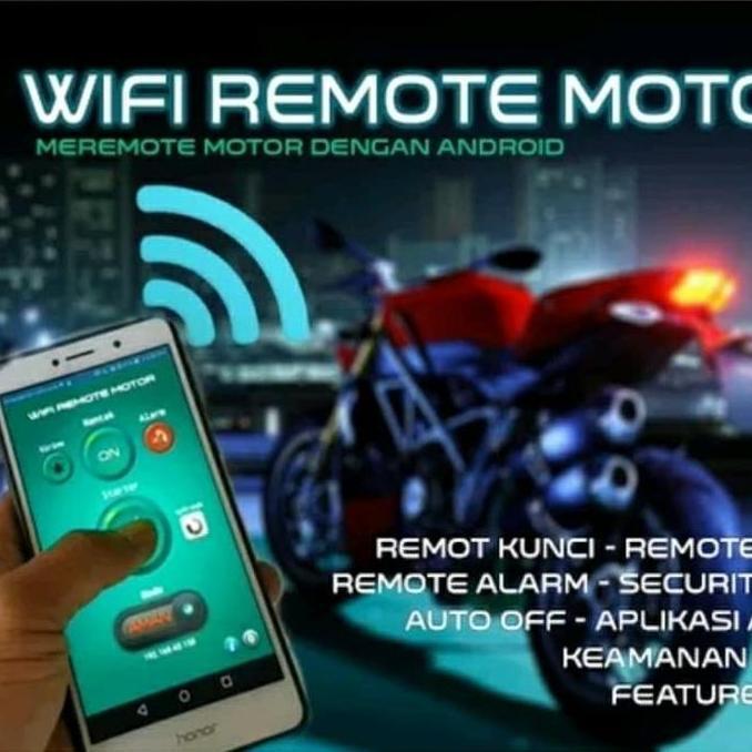 Alarm Wifi Remote Motor Berbasis Android
