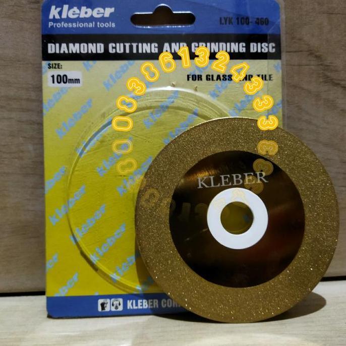 Mata gerinda 4 Inch potong dan Poles kaca - Alat potong kaca dan poles