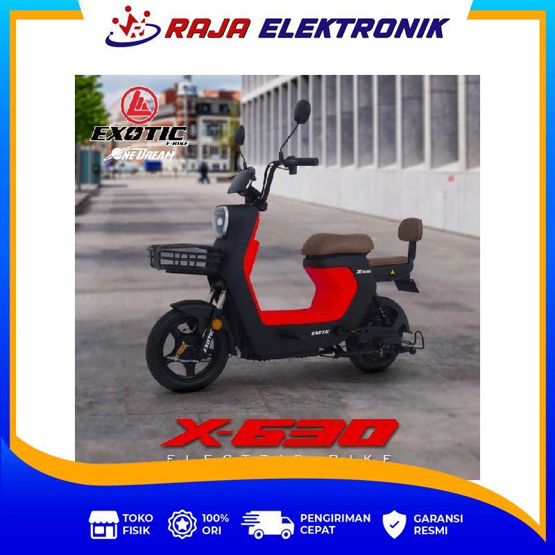 EXOTIC SEPEDA LISTRIK X630 - SEPEDA LISTRIK