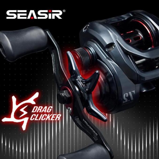 [OFFICIAL] SEASIR Black Arrow Joran Pancing 1 set + SEASIR MERCURY Black Hitam BC Casting Reel Panci