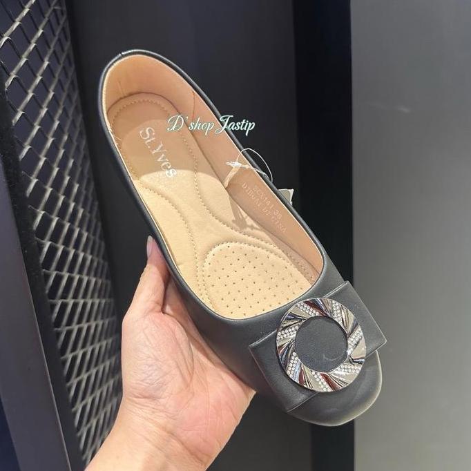 ST.YVES SCX141 Sepatu Flat Wanita Pita Gesper By Dept Store