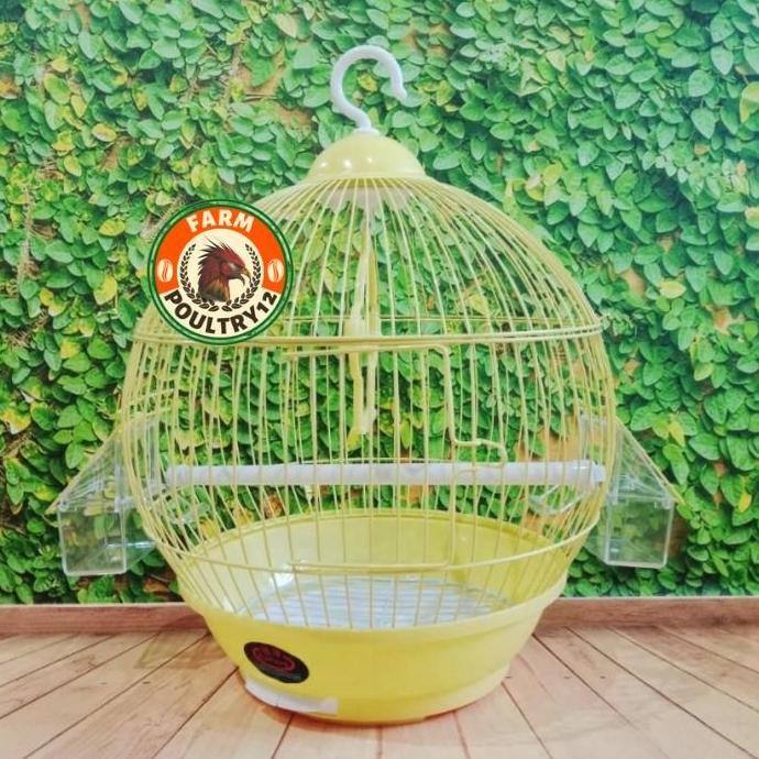 Sangkar burung besi sangkar bulat sangkar gentong sangkar import A302