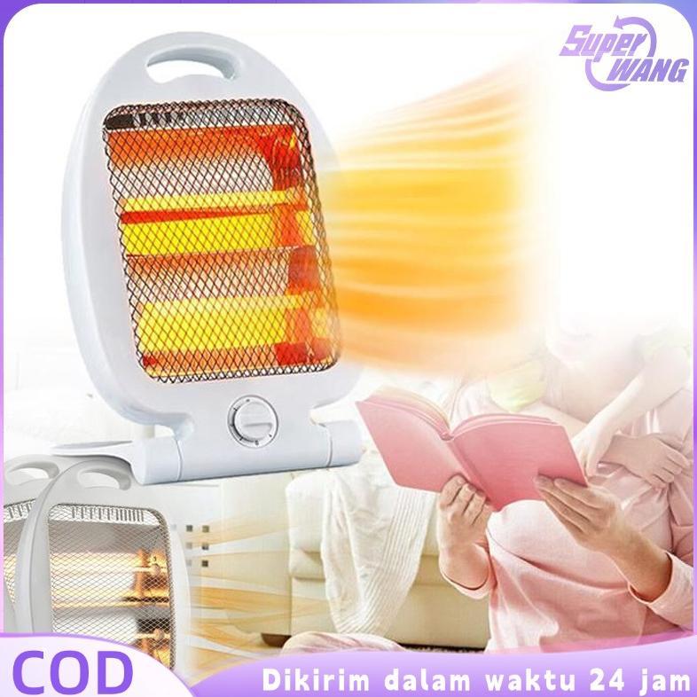 Alat Pemanas Ruangan Portable Penghangat Ruangan Elektrik Quartz Heater Heater Ruangan Untuk Kamar