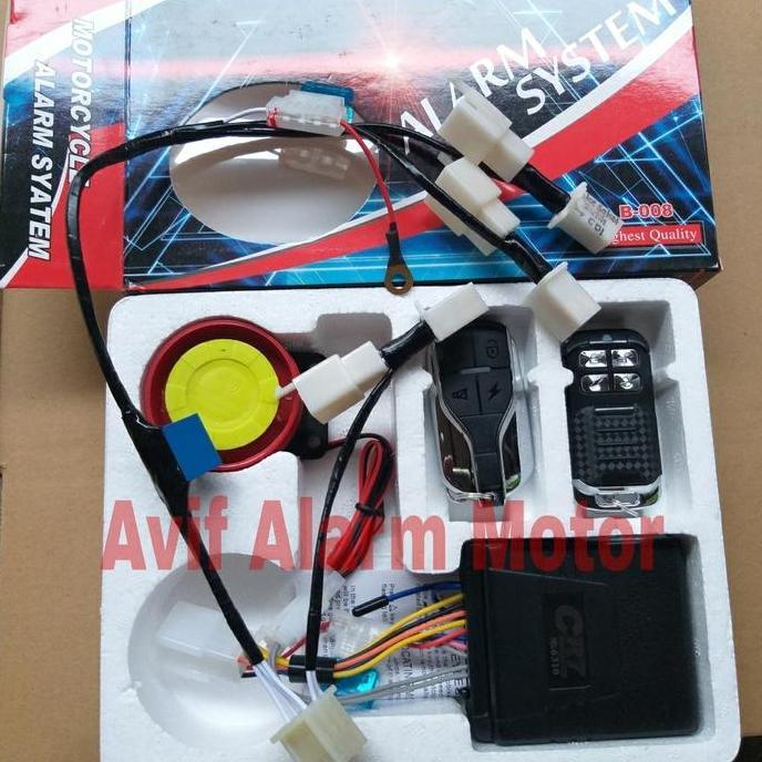 Alarm motor BHT Cr7 PNP Beat Karbu