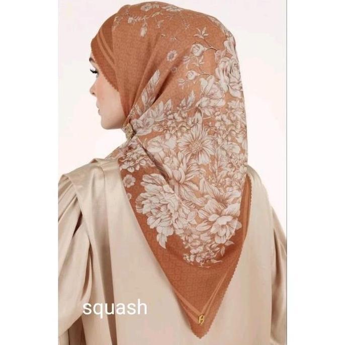 BUTTONSCARVES FLORESCENT Malaysia Square Voal Terlaris