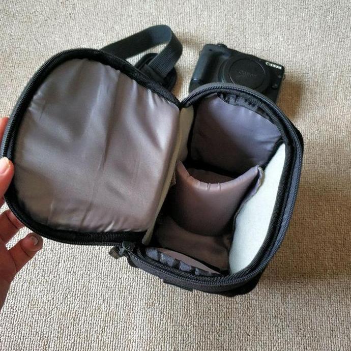 A005 Tas Kamera Vanguard Lido 15 Mirrorless Bekas Camera Sling Selempang Used Copotan Ori