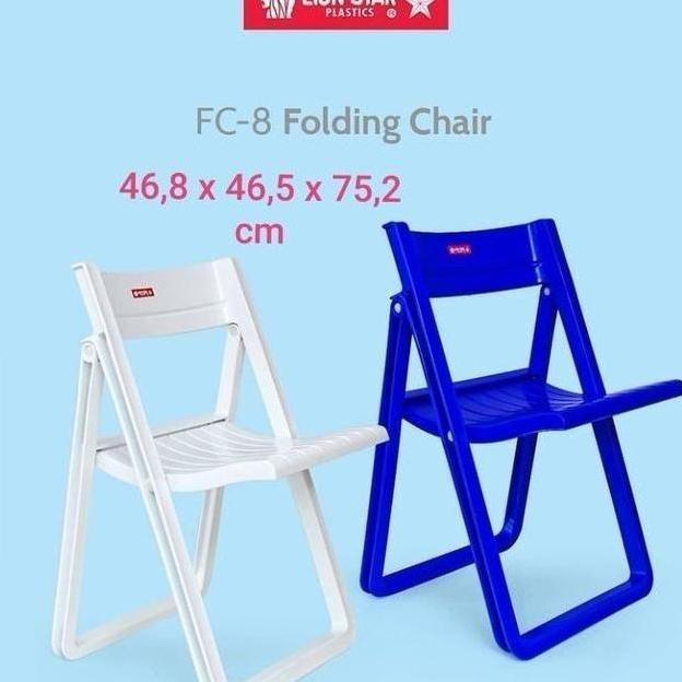 PROMO - Lion Star FC-8 Folding Chair Kursi Lipat Plastik