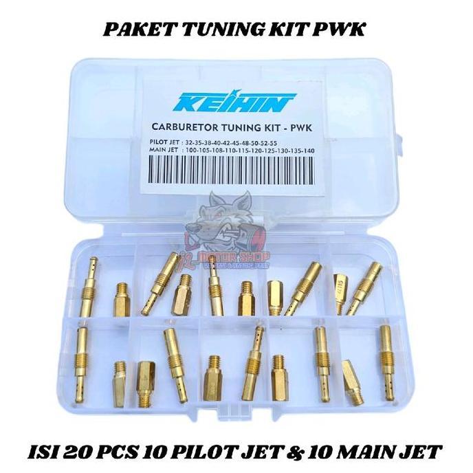 PAKET SPUYER PILOT JET MAIN JET 20 PCS PWK PE PWL PWM PJ SUDCO 10 MAINJET 10 PILOT JET