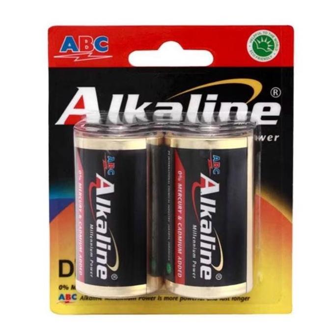 ABC Alkaline LR20 Baterai [Size D]