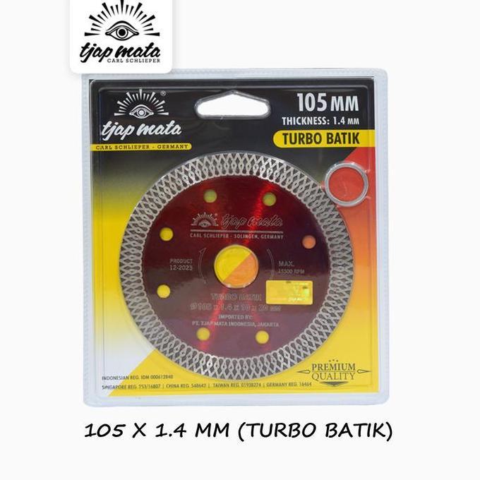 TJAP MATA / CAP MATA Diamond Wheel Turbo Batik 105 MM