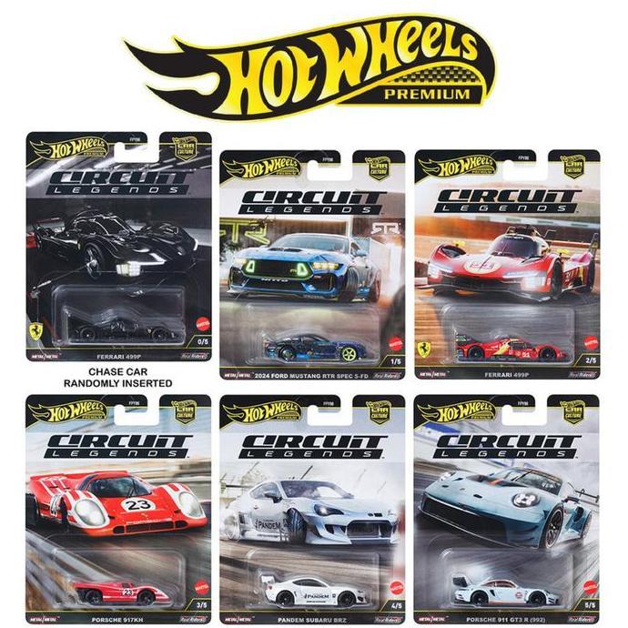 Hot Wheels Premium Circuit Legend Grosir Kartonan Dus Segel SNI Original Ferrari Porsche Pandem Suba