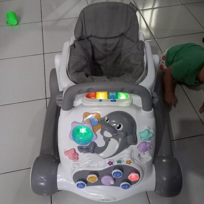 Baby Walker Cocolatte Loco Grey (Preloved)