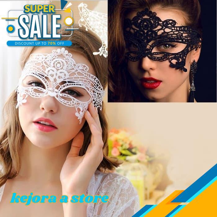 MASKER MATA  TRANSPARAN LINGERIE BABYDOLL TEDDIES M01 BY KEJORA STORE