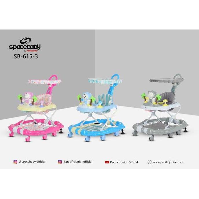 BABY WALKER SPACE BABY SB- 615-3