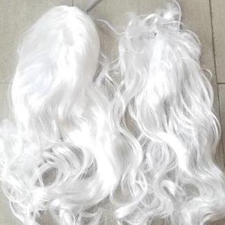Wig Santa Claus / Jenggot wig santa Claus / Rambut Santa Claus [terbaik]