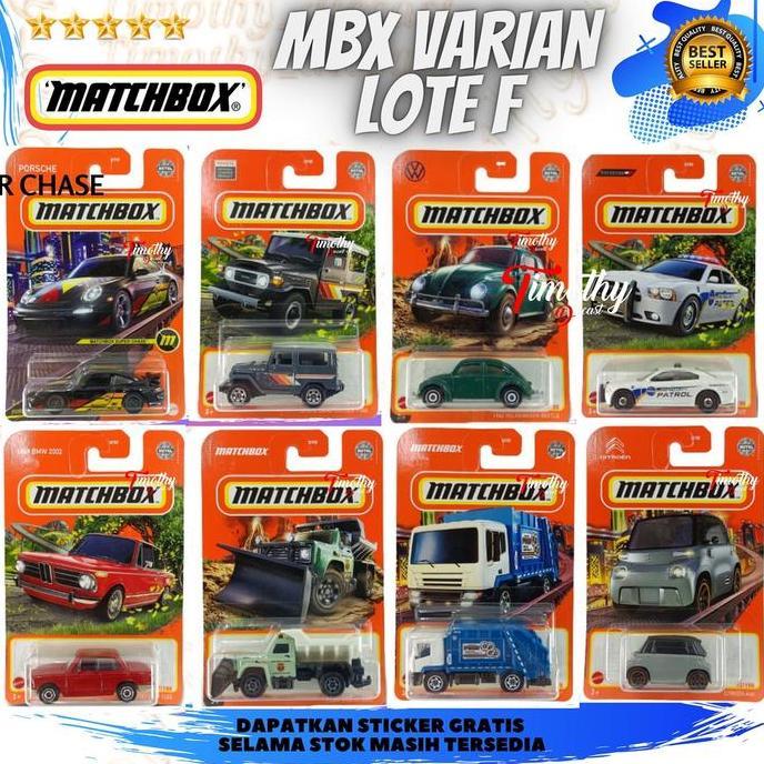 Matchbox MBX Lote F Bebas Pilih Lexus FJ40 Pursuit VW Beetle Mazda