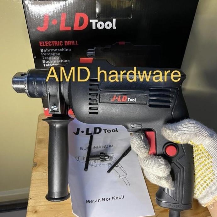 Mesin Bor tembok beton impact drill 13mm JLD J8013S J-8013-S