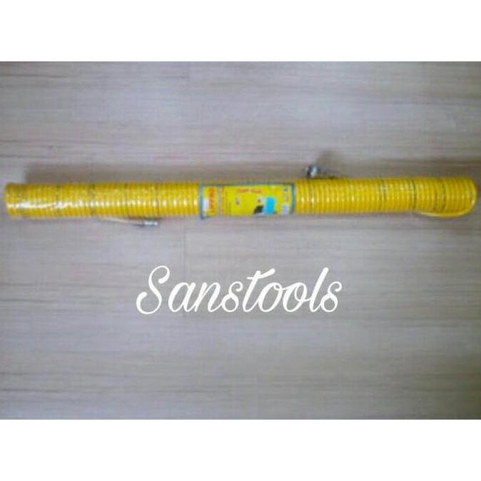 selang kompresor spiral / selang recoil 6 meter LIPPRO JAPAN