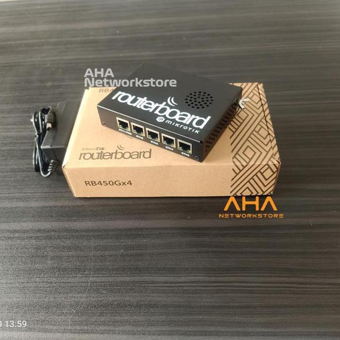 MIKROTIK RB450Gx4 MIKROTIK RB450G X4 Router Indoor RB450Gx4