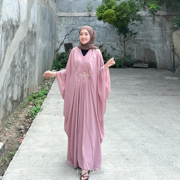 Joley Cloth - Kaftan Malika Luxury Ceruti With Baju Kondangan Dress Muslim Wanita Mewah Panjang Gami