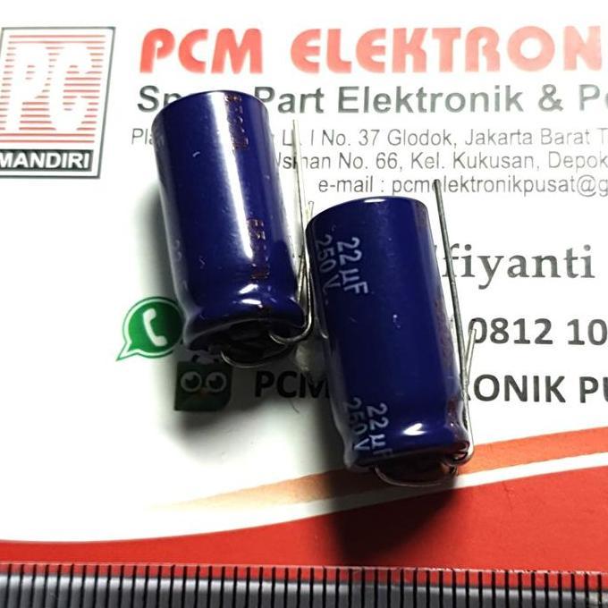 Diskon Elco Panasonic 22uf 250v 22 mikro 250 volt original pcmpu55 Segera Dapatkan