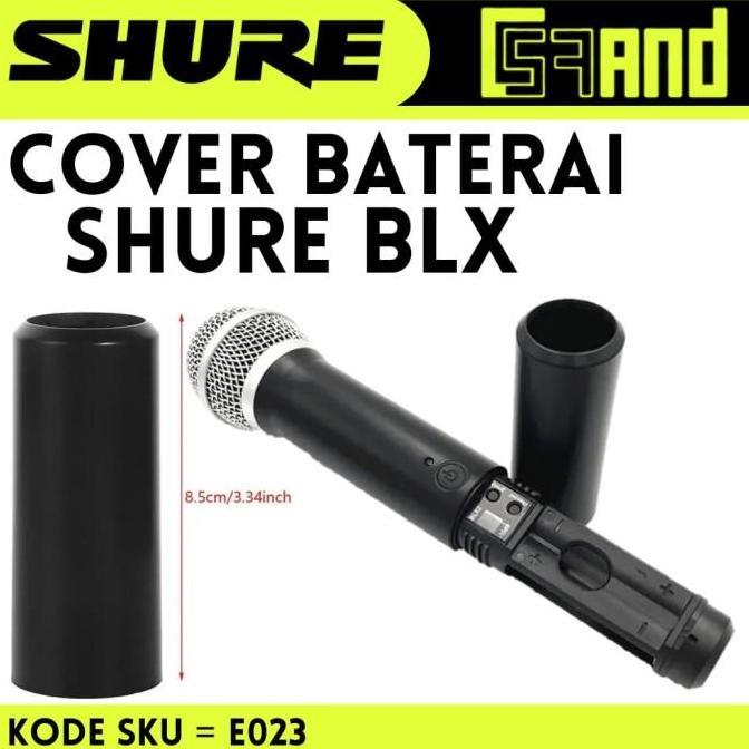 Cover Shure BLX Wireless Microphone Mic Body Tutup Microphone BLX EIG