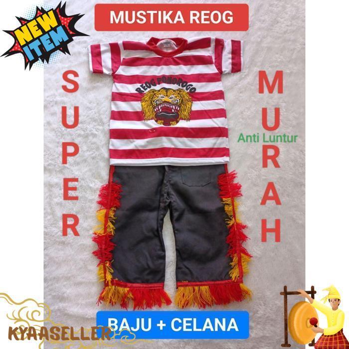 Paket Baju Reog Dan Ganongan, Paket Baju Ganong, Paket Baju Jaranan Dan Ganong, Baju Reog Anak, Baju