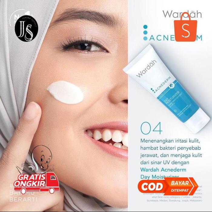 Up15 WARDAH Acnederm Series Indonesia / Facial Wash Face Scrub Micellar Water Essence Toner Mist Ser