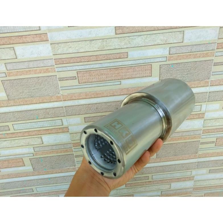 KNALPOT MOBIL HKS GRONEL DOP MINI SUARA BAS UNTUK SEMUA JENIS MOBIL BENSIN DAN SOLAR