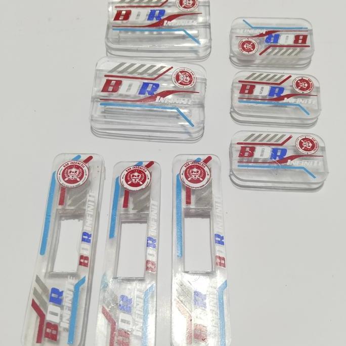 TERMURAH - Stoper BnR murai hitam hijau sangkar decal original bnr