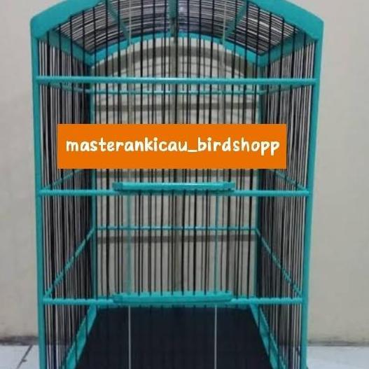 BEBAS ONGKIR - sangkar kandang kotak replika warna warni mewah