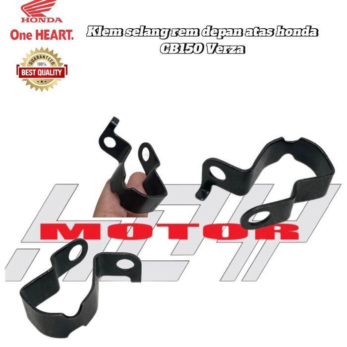 Klem selang rem depan atas honda CB150 Verza