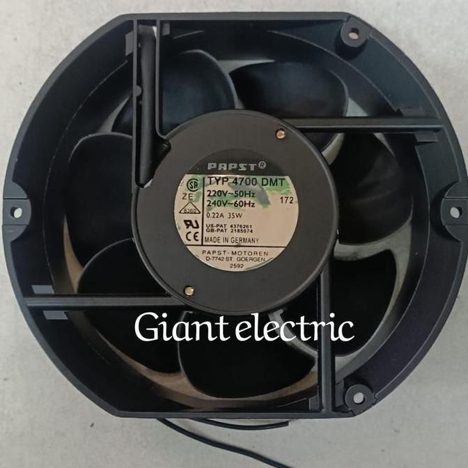 TERMURAH - AXIAL FAN PAPST 6 inch 220 V AC