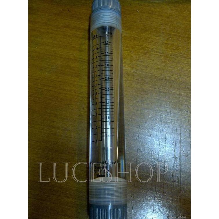 TERLARIS - Flowmeter / Rotameter untuk air (water) model Inline