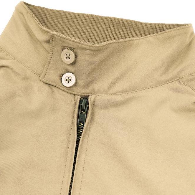 House Of Smith Harrington Jacket Hangor Cream #4 - Jaket Harrington Pria