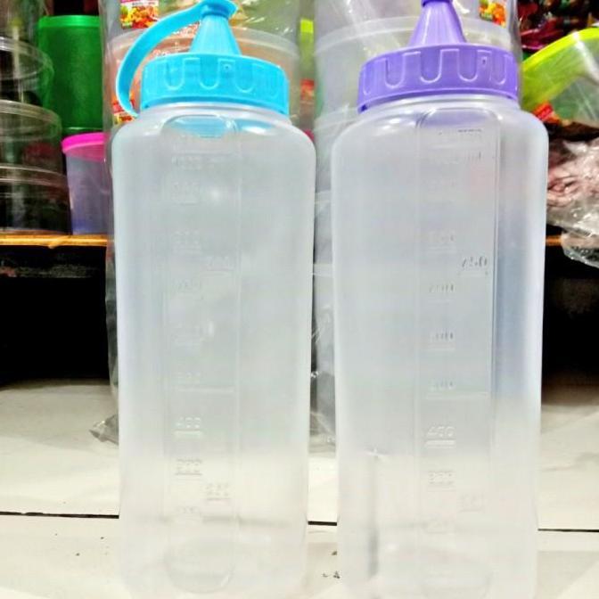 botol kecap plastik 1000 ml / botol kecap, saos, minyak