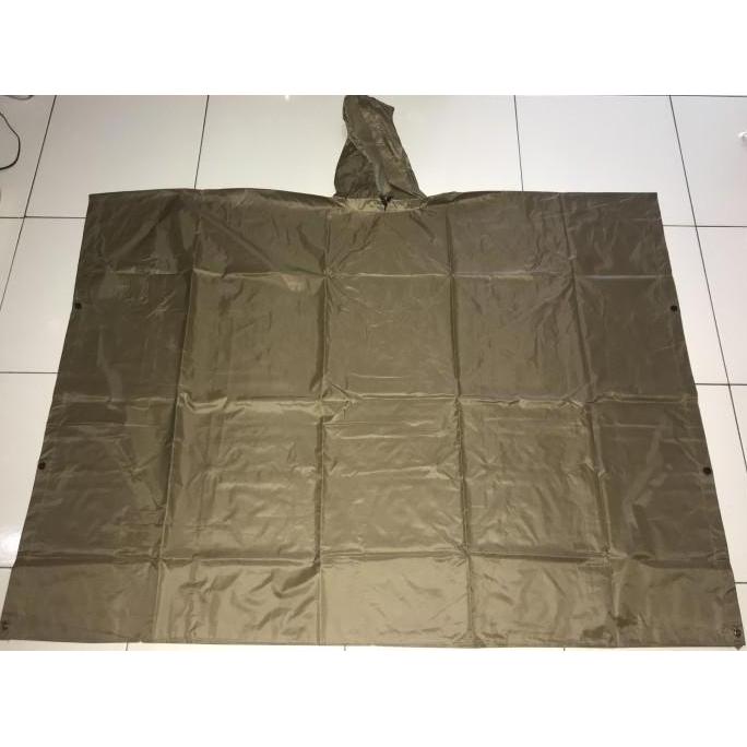 Ponco Coklat / Jas Hujan Ponco Coklat Polri