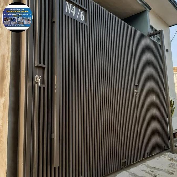 Pagar Model Wpc Terbaru Mewah Membuat Rumah Menjadi Lebih Aestetik Kekinian Bahan Besi Hollow Galvan